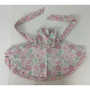 Polly & Freinds Dress Pink Green Spring Summer - Size 24 Months